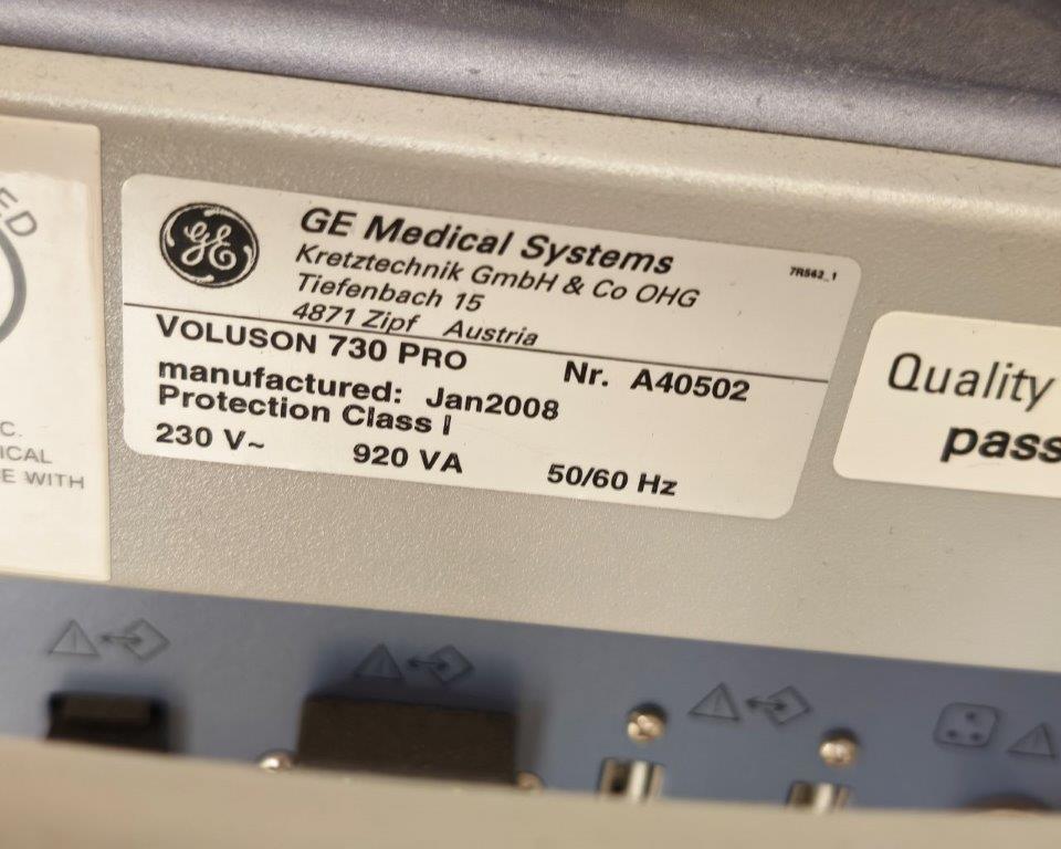 Használt GE Voluson 730 Pro ultrahang készülék Használt GE Voluson 730 Pro ultrahang készülék